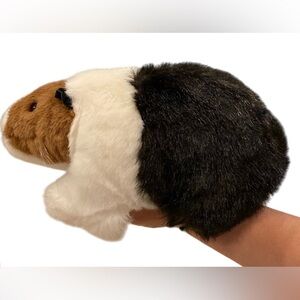 Folkmanis Guinea Pig Folktails Full Body Hand Puppet Tri Color 10” EUC